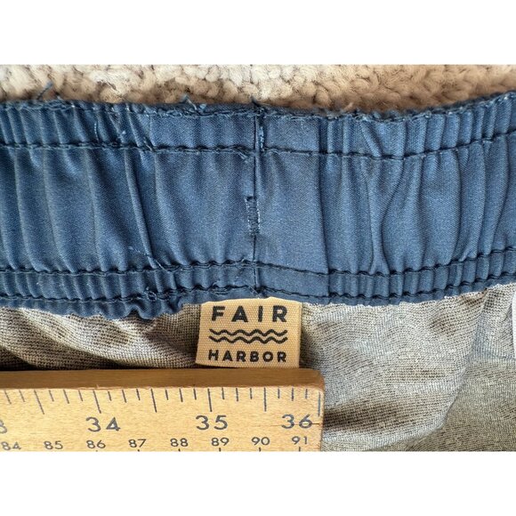 Fair Harbor Mens Size Large Anchor Colorblock Swim Shorts Trunks 8" - Picture 7 of 13